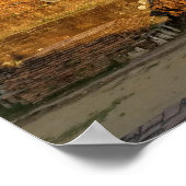 Stille Reflexion auf Thai Poster (Ecke)