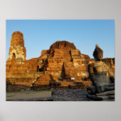 Stille Reflexion auf Thai Poster (Vorne)