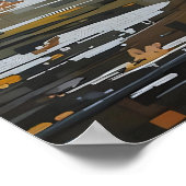 Stille Reflexion Poster (Ecke)