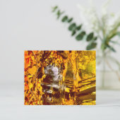 Stille Reflexion Postkarte (Stehend Vorderseite)