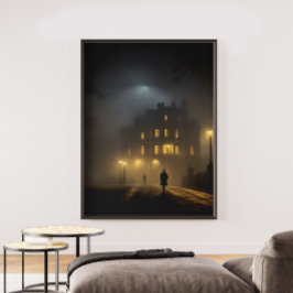 Stille Reise durch Mitternacht Poster