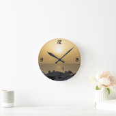 Stille Runde Wanduhr (Zuhause)