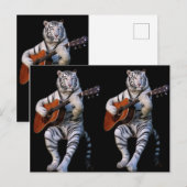 Stille Saiten – Elegante Postkarte (Vorne/Hinten)