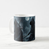Stille Schatten - Zazzeln des Ninja Assassin Kaffeetasse (Vorderseite Links)