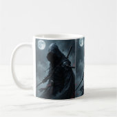 Stille Schatten - Zazzeln des Ninja Assassin Kaffeetasse (Links)