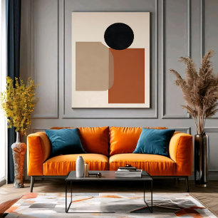 Stille Schnittstelle Leinwanddruck