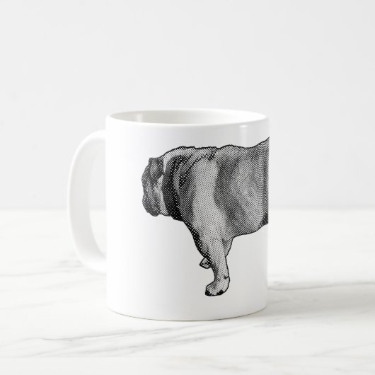 Stille Schritte, alltägliche Ruhe Kaffeetasse (Vorderseite Links)