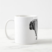 Stille Schritte, alltägliche Ruhe Kaffeetasse (Links)