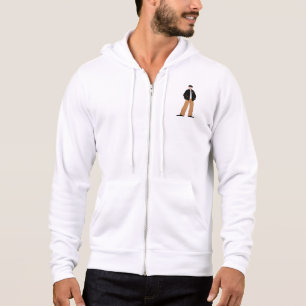 Stille Seele – Anime-Junge mit ästhetischer Kunst Hoodie