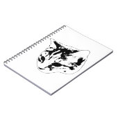 Stille Seiten Notizblock (Linke Seite)