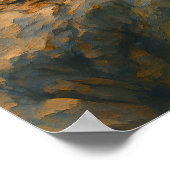 Stille-Sentinels - Meerkat-Paar auf Zweig Poster (Ecke)