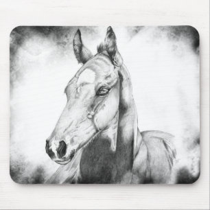 Stille Sicht an der Grenze Mousepad