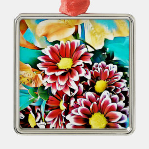 Stille_ Silbernes Ornament