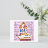 Stille Spirituosenschrift Inspiration Postkarte (Stehend Vorderseite)