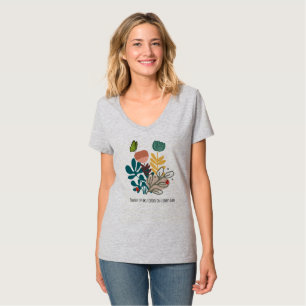 Stille spricht lauter an einsamen Tagen T-Shirt
