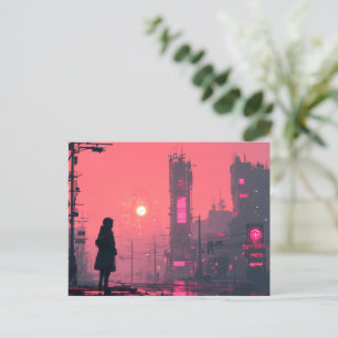 Stille Städte von morgen Postkarte