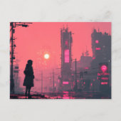 Stille Städte von morgen Postkarte (Vorderseite)