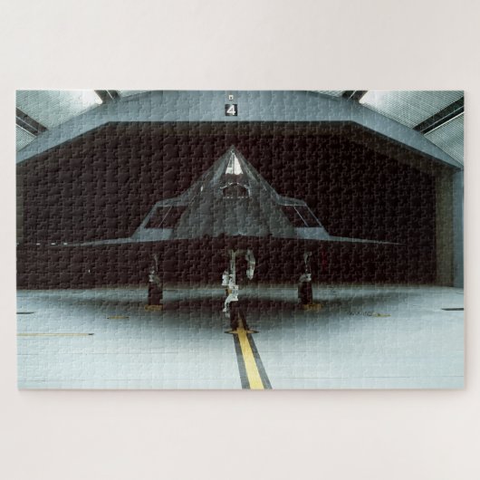 Stille Stärke: F-117A vom 37. TFW Puzzle (Horizontal)