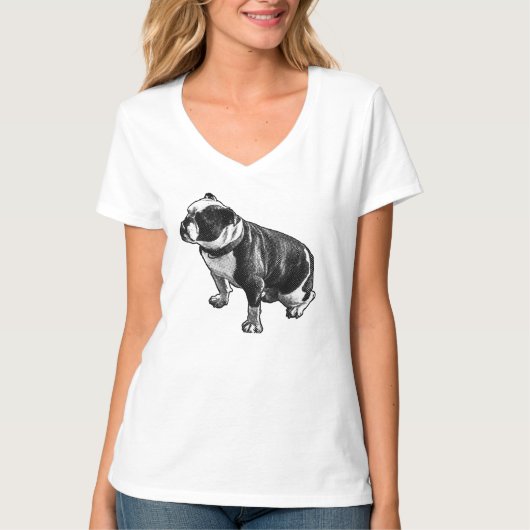 Stille Stärke, sitzend T-Shirt (Vorderseite)