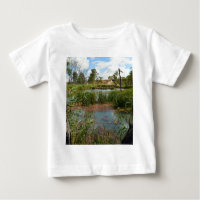 Stille Stille: Ein grüner Frosch auf Schilf im Sum