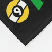 Stille Streiker - Billard und Katze Fleecedecke (Ecke)