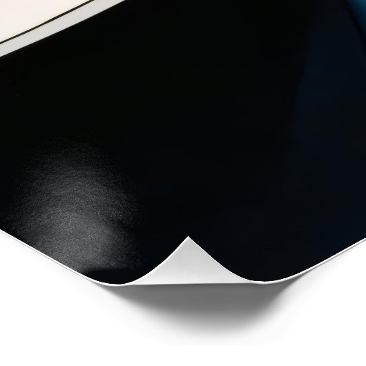 Stille Strömung Poster (Ecke)