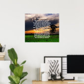 Stille Strong Vater 24" x 20" Poster (Matte) (Heimbüro)