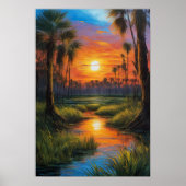 Stille Sumpflaute Poster (Vorne)