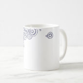 Stille Tiefen der Stärke Kaffeetasse (VorderseiteRechts)