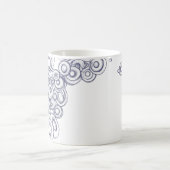 Stille Tiefen der Stärke Kaffeetasse (Mittel)