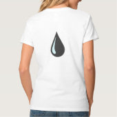 Stille Trauersammlung. T-Shirt (Rückseite)