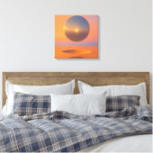 Stille Umlaufbahn Leinwanddruck (Insitu (Schlafzimmer))