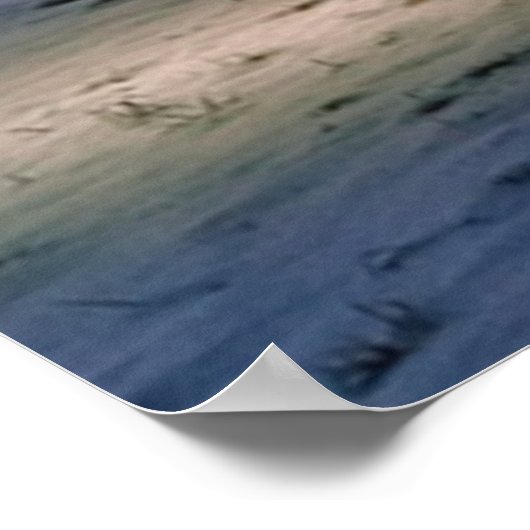 Stille und Einsamkeit Poster (Ecke)