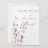 Stille und elegante Einladung (Vorderseite)