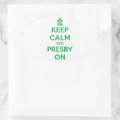 Stille und Vorliebe auf dem Aufkleber behalten (Tasche)