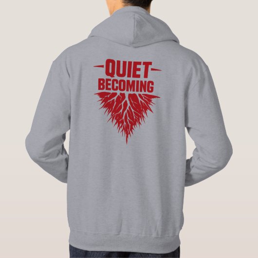 Stille Verwandlung Hoodie (Rückseite)