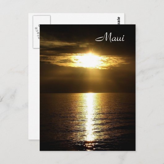 Stille vor Sturm von Bobby Mikul Postkarte (Vorne/Hinten)