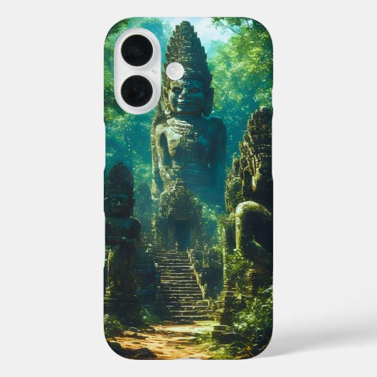 Stille Wächter Siams Case-Mate iPhone Hülle (Rückseite)