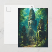 Stille Wächter Siams Postkarte (Vorne/Hinten)