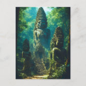Stille Wächter Siams Postkarte (Vorderseite)