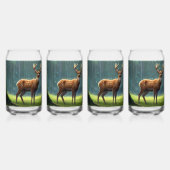 Stille Wälder Ruhe: Hirsche weiden Dosenglas (Hinten)