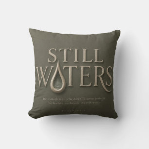 STILLE WASSER PSALM 23:2 KISSEN