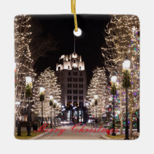 Stille Weihnachten Keramik Ornament