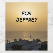 Stille Weinetikett (Einzelnes Label)