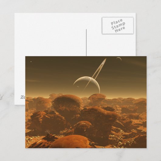 Stille Winde Postkarte (Vorne/Hinten)