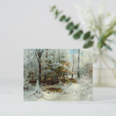 Stille Winternachmitte von William Baker, Fine Art Postkarte (Stehend Vorderseite)