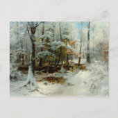 Stille Winternachmitte von William Baker, Fine Art Postkarte (Vorderseite)