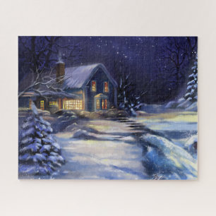 Stille Winternacht Puzzle