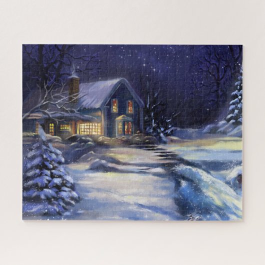 Stille Winternacht Puzzle (Horizontal)