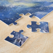 Stille Winternacht Puzzle (Seite)